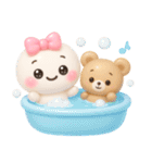 【るるものやさしいじかん♡】Withくま（個別スタンプ：38）