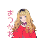 キュートギャルの冬♡毎日使える（個別スタンプ：18）