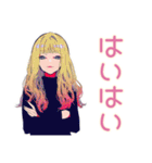 キュートギャルの冬♡毎日使える（個別スタンプ：40）