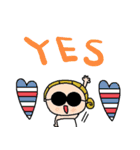 (nenerin日常会話スタンプ507英語気遣い)（個別スタンプ：4）