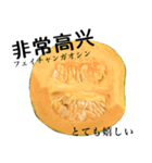 国産かぼちゃ 【中国語】（個別スタンプ：13）
