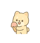 クリームしば ほっこり日常（個別スタンプ：14）