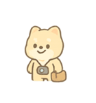 クリームしば ほっこり日常（個別スタンプ：15）