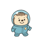 ハリネズミ宇宙クルー（個別スタンプ：3）