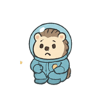 ハリネズミ宇宙クルー（個別スタンプ：8）