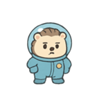 ハリネズミ宇宙クルー（個別スタンプ：11）