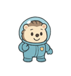 ハリネズミ宇宙クルー（個別スタンプ：13）