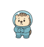 ハリネズミ宇宙クルー（個別スタンプ：16）