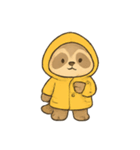 なんでもラッコーン 今日のしごと（個別スタンプ：3）