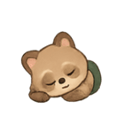 タヌキバリスタ ほっこりカフェ気分（個別スタンプ：7）