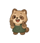 タヌキバリスタ ほっこりカフェ気分（個別スタンプ：8）