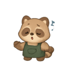 タヌキバリスタ ほっこりカフェ気分（個別スタンプ：9）