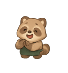 タヌキバリスタ ほっこりカフェ気分（個別スタンプ：12）