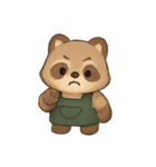 タヌキバリスタ ほっこりカフェ気分（個別スタンプ：16）