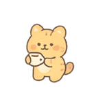 もふもふどうぶつ ともだちデイ（個別スタンプ：2）