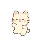 もふもふどうぶつ ともだちデイ（個別スタンプ：4）