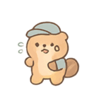 もふもふどうぶつ ともだちデイ（個別スタンプ：9）