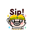 動く！インドネシアおやじ君（個別スタンプ：6）