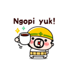 動く！インドネシアおやじ君（個別スタンプ：16）