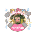 こうぶんこうぞう！犬の日アートスタンプ（個別スタンプ：8）