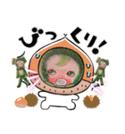 こうぶんこうぞう！犬の日アートスタンプ（個別スタンプ：36）