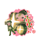こうぶんこうぞう！犬の日アートスタンプ（個別スタンプ：38）
