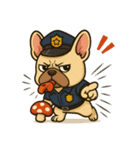 フレンチブルドッグのターボくん お節介編（個別スタンプ：3）