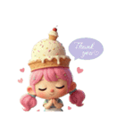 可愛い小人さん達。（個別スタンプ：4）