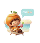 可愛い小人さん達。（個別スタンプ：15）