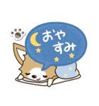『チワワ 犬スタンプ』吹き出し（個別スタンプ：32）