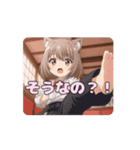 空手キックみなみアニメーション（個別スタンプ：11）