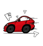 大好き！22年代ロングノーズスポーツカー2（個別スタンプ：14）