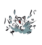 志保ちゃん1(無理矢理二足歩行猫)再販（個別スタンプ：21）