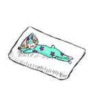 志保ちゃん3(無理矢理二足歩行猫)再販（個別スタンプ：9）