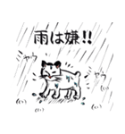 志保ちゃん3(無理矢理二足歩行猫)再販（個別スタンプ：16）