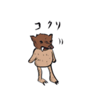 志保ちゃん3(無理矢理二足歩行猫)再販（個別スタンプ：26）