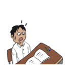 志保ちゃん3(無理矢理二足歩行猫)再販（個別スタンプ：34）