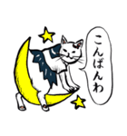 志保ちゃん2(無理矢理二足歩行猫)再販（個別スタンプ：34）