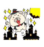 【秋】パグ犬のぱーちゃん88（個別スタンプ：36）