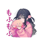 かまってちゃんの冬♡ぴえん女子（個別スタンプ：15）