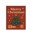 ずっと使えるはがきとハンコ（名前自由）（個別スタンプ：13）