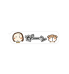シンプル可愛い動く吹き出し(再販)（個別スタンプ：4）