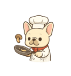 ブランチ職人フレブル キッチン大奮闘（個別スタンプ：1）