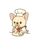 ブランチ職人フレブル キッチン大奮闘（個別スタンプ：3）