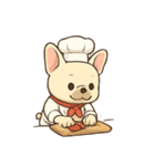 ブランチ職人フレブル キッチン大奮闘（個別スタンプ：4）