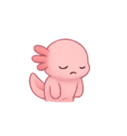 ふわふわウーパールーパー こじいらぼ（個別スタンプ：14）