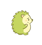 ライムハリネズミ こじキャンプ（個別スタンプ：3）