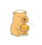 カピバラ温泉のんびり隊（個別スタンプ：5）