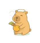 カピバラ温泉のんびり隊（個別スタンプ：10）