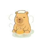 カピバラ温泉のんびり隊（個別スタンプ：13）